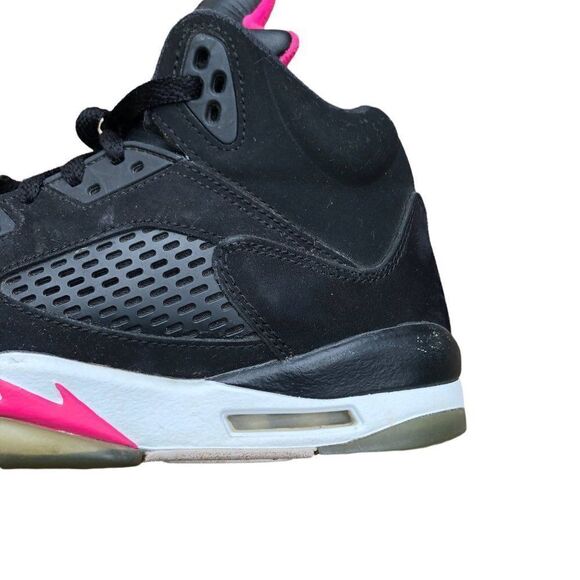 Rare 2017 Air Jordan 5 Retro Black Deadly Pink Size 6.5 - Picture 11 of 16